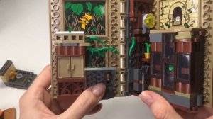 LEGO Гарри Поттер - книга Урок Травологиии - Лего Обзор (2021)