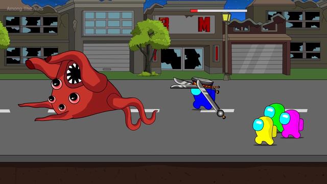 Among Us CHAINSAW Man Vs Graten of Banban-Chapter 3 Monsters | CHAINSAW Among Us Animation смотреть онлайн