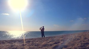 Yusuke Teranishi, Cosmake - 2am (Syntheticsax Saxophone Live Improvisation) Beach near Yevpatoriya