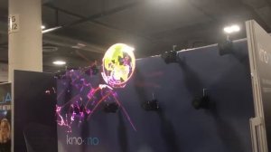 Голографический вентилятор. 3D экран из 9 голографических модулей
