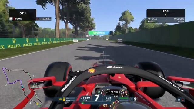 F1 GAME 2021 POLE POSITION A IMOLA