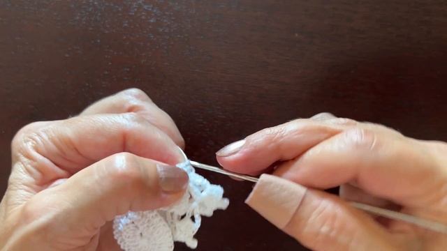 Плоский (2D) ангел - вяжем крючком - #6 смотреть онлайн