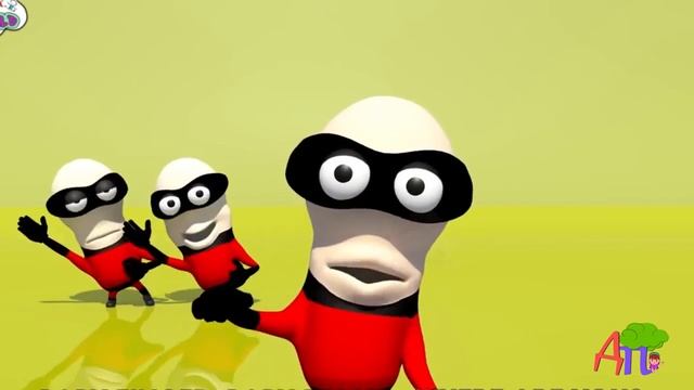 Семья пальчиков красные миньоны 3D|Finger Family Red Minion 3D in Russian смотреть онлайн