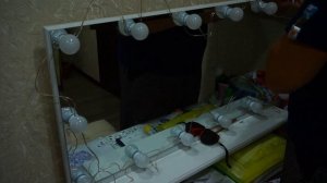 Светодиодная подсветка зеркала Туалетный стоик 14SMD светодиодов Лампы для макияжа Ссылка в описани