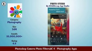 Top 10 Photoshop Camera Photo Filters 4 Android Apps