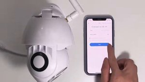 Скоростная купольная IP PTZ камера подключение к приложению YCC365 Plus