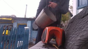 Очистка Бака Днепра от ржавчины лимонной кислотой.