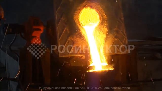 Плавильная индукционная печь ёмкостью 250 кг для плавки лома - Часть 6 смотреть онлайн