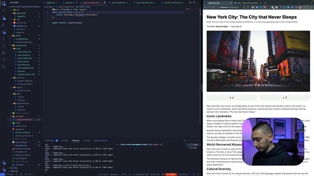State Management with Jotai: Hydrate Atom with Server-side Initial State смотреть онлайн