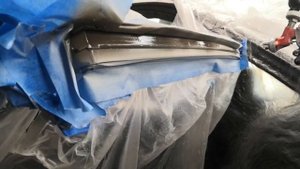 Ржавчина на рамки двери, локальный ремонт