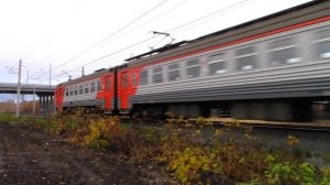 Электропоезд ЭТ2М-106 сообщением Саранск-1 — Рузаевка