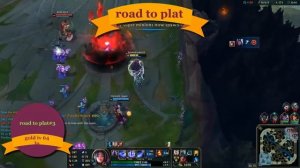 Double quadra in game - road to plat #3