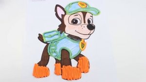 Skye Paw Patrol Stop Motion Play Doh claymation plastilina playdo Patrulla canina de cachorros