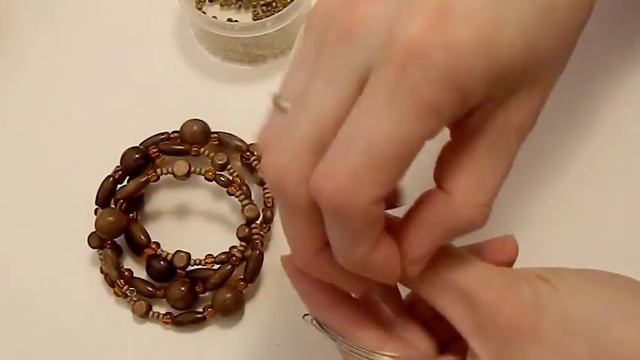Мастер-класс. Браслет на проволоке мемори смотреть онлайн