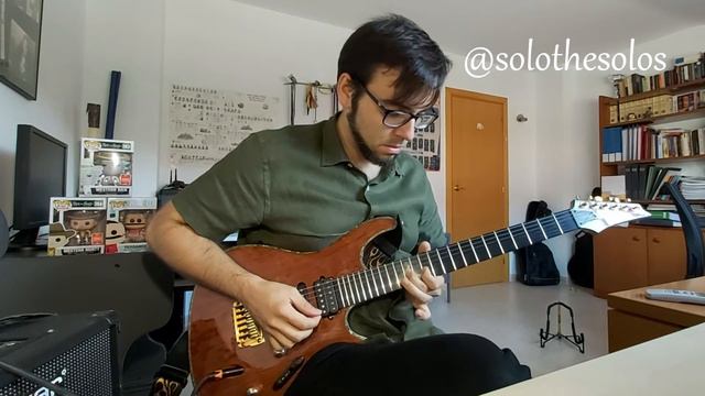 Dream Theater - Repentance (guitar solo cover) Ibanez S series смотреть онлайн