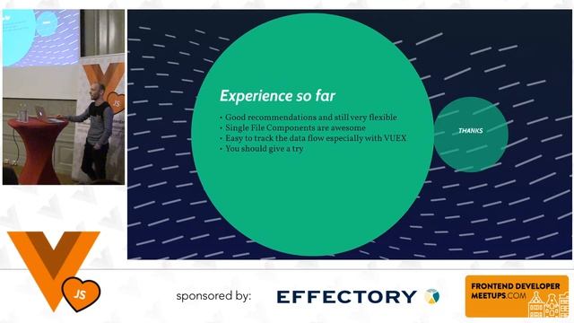 Vue.JS Meetup | Gabor Till - Why we chose Vue.JS смотреть онлайн