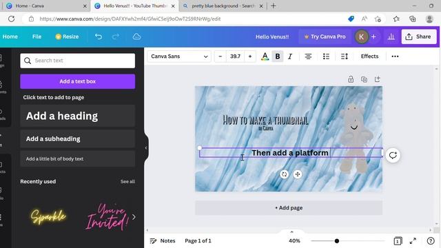 How to Make a Thumbnail! | Tip for Beginners