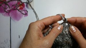 Свитер спицами реглан сверху.Часть 2 "Росток.Немецкий способ вязания  укороченных рядов . "