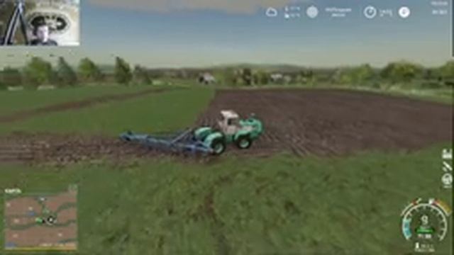 FARMING SIMULATOR 19 СЕЛО ЯГОДНОЕ сеем наше поле #farmingsimulator19