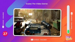 GUESS THE VIDEO GAME | 50 Video Games Quiz Trivia - PlayQuiz Challenge