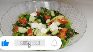 Салат с айсбергом!Быстрый приготовления.Очень красивый салат,поднимает настроения!ПП салат