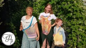 Сумка авоська крючком - из чего связать авоську?