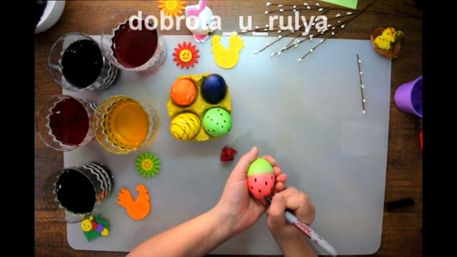 Необычные пасхальные яйца в виде фруктов, овощей. смотреть онлайн