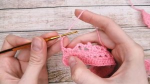 ?Ажурный шарф крючком. 1 часть?