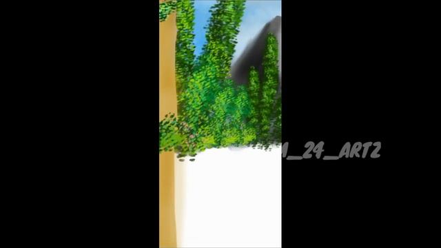 Draw a garden arch in digital painting using autodesk sketch book| Digital Painting | #m24artz смотреть онлайн