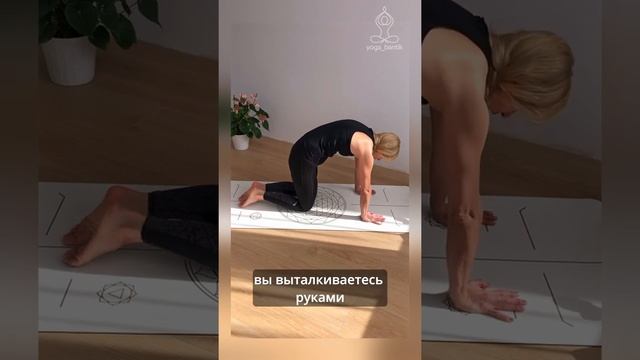 Многие делают это неправильно! Марджариасана в йоге | #shorts смотреть онлайн