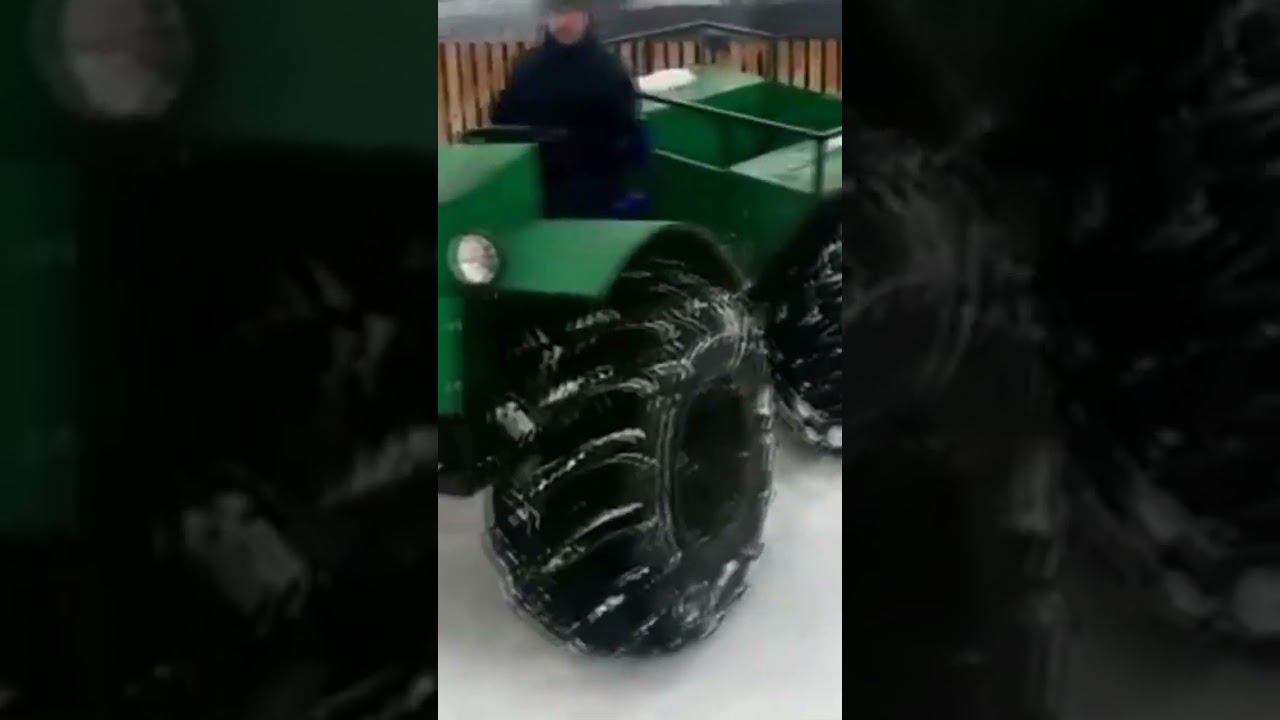 на КАРАКАТЕ 4х4 через сугробы смотреть онлайн