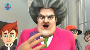 Scary Teacher 3D videos - Nick and Tani play PUBG - Scary Teacher Spider live Together