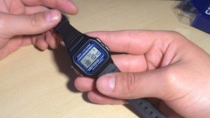 Обзор часов Casio F-105W-1A
