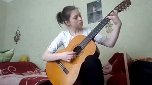 Олег Киселёв "Двое под промокшим зонтом"исполняет Горбунова Дарья