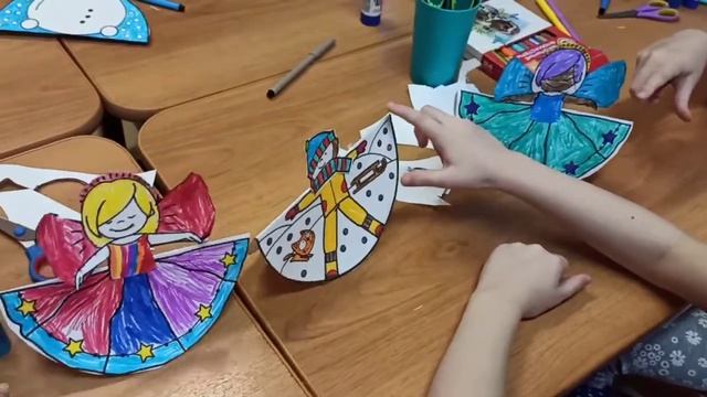 Простые поделки-раскраски ?️❄️☃️ смотреть онлайн