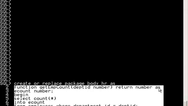 Oracle PLSQL Training | How to Create an Oracle PL-SQL Package Specification | Video Tutorial смотреть онлайн