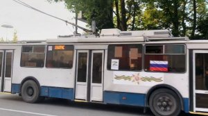 Сборник троллейбусов в Новороссийске. (Видеомикс 7).