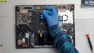 How To Replace Keyboard ASUS Strix G15 G513IH / Disassembly And Assembly
