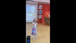 Соло Бурутина Соня Песня "Весенняя капель" автор Л. Козлова