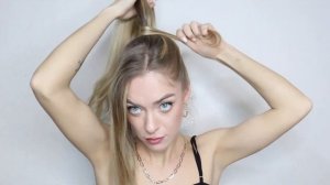 КАК СДЕЛАТЬ ВЫСОКИЙ ХВОСТ С ПРОБОРОМ БЕЗ ПЕТУХОВ? | HOW TO: NEW HIGH PONYTAIL HAIRSTYLE TUTORIAL