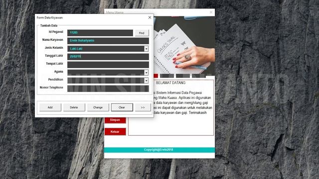 APLIKASI SEDERHANA DATA GAJI KARYAWAN DENGAN VBA EXCEL | EXCEL MACRO | EXCEL 2019 смотреть онлайн