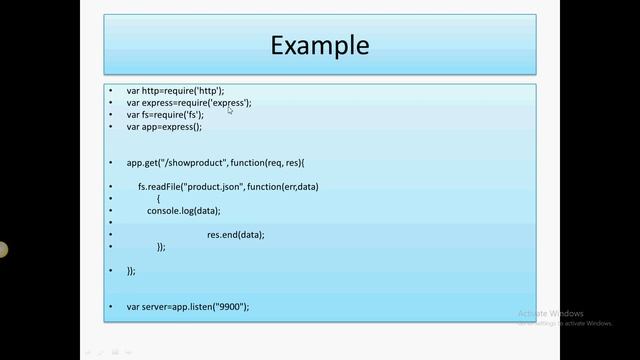 NODE.JS Rest API Implementation