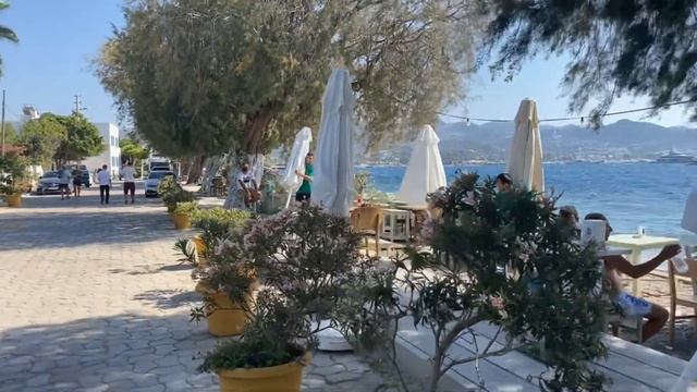 BODRUM ( Yalıkavak ) Halk Plajı BEACH Relaxing Walk 2021 смотреть онлайн