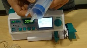 Подключение шприцевого насоса BYZ-810