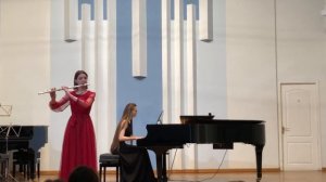 Ж. Муке - Соната для флейты и фортепиано «Флейта Пана» op.15, 1 часть. Носова Елизавета