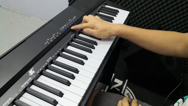 【MK885】MK885 88keys digital piano sustain Pedal, Touch Response wooden stand Midi keyboard смотреть онлайн