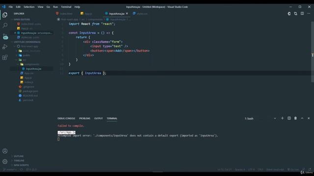 #10 - Default Vs Named exports -  React Javascript Beginner's Course