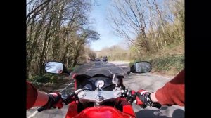 Suzuki SV650S (1999) Curvy. A quick ride round the block with a GoPro on.