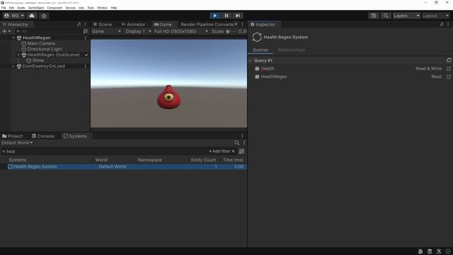 Mastering Unity DOTS: Configuration Guide and Fundamental Features