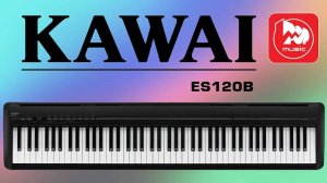 Цифровое пианино KAWAI ES120 (3 х сенсор и Bluetooth)